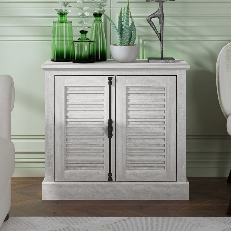 Winston Porter Louvred 2 Door Accent Wayfair Canada